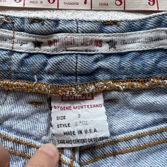 Bongo High Rise Vintage stone washed Blue jeans Women’s 26x28 Juniors Size 9 Y2K - Picture 5 of 12